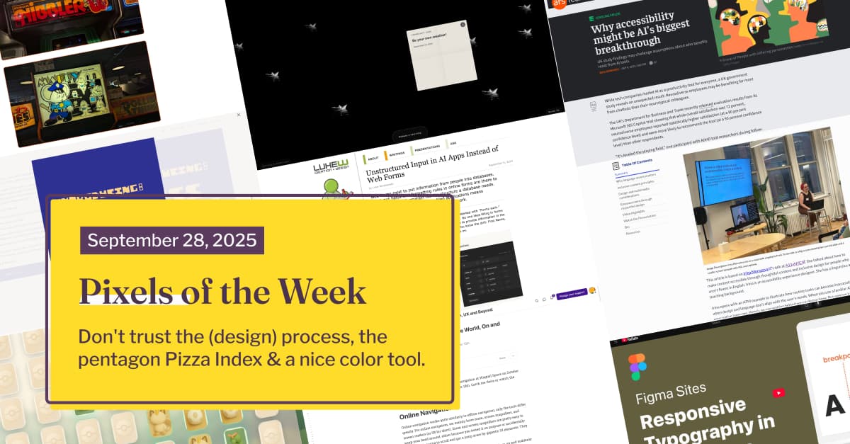 Pixels of the Week – September 28, 2025 by Stéphanie Walter – Beragampengetahuan.com