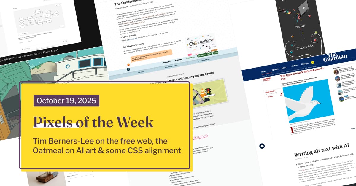 Pixels of the Week – October 19, 2025 by Stéphanie Walter – Beragampengetahuan.com