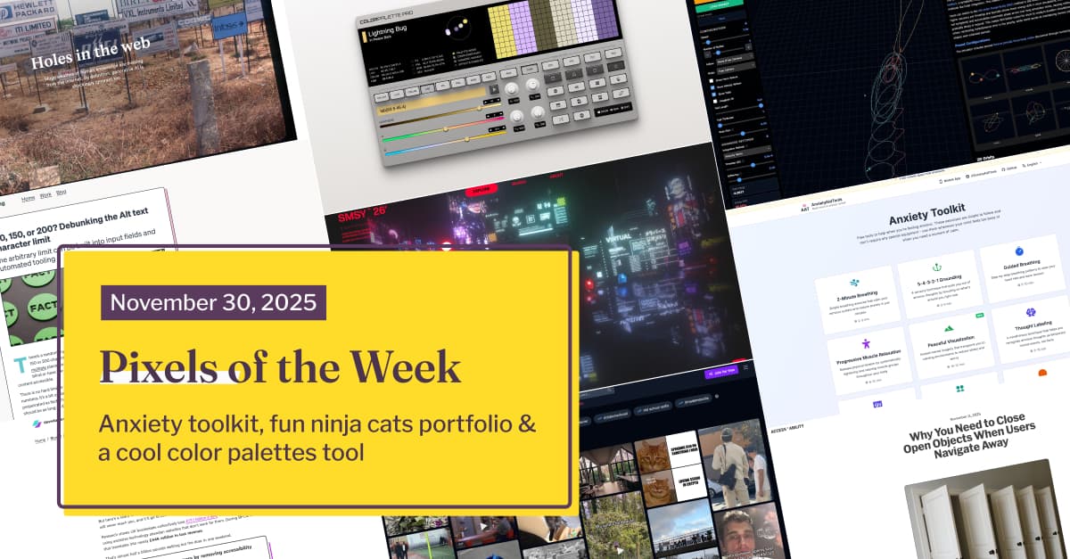 Pixels of the Week – November 30, 2025 by Stéphanie Walter – Beragampengetahuan.com