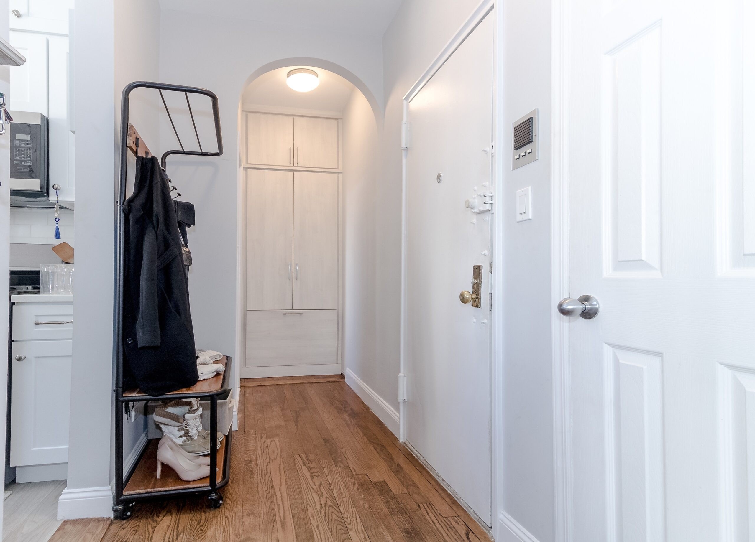 In terms of renovations completed inside the studio space, Taylor reveals she has "basically gutted the whole thing."