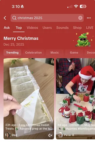 TikTok Natal