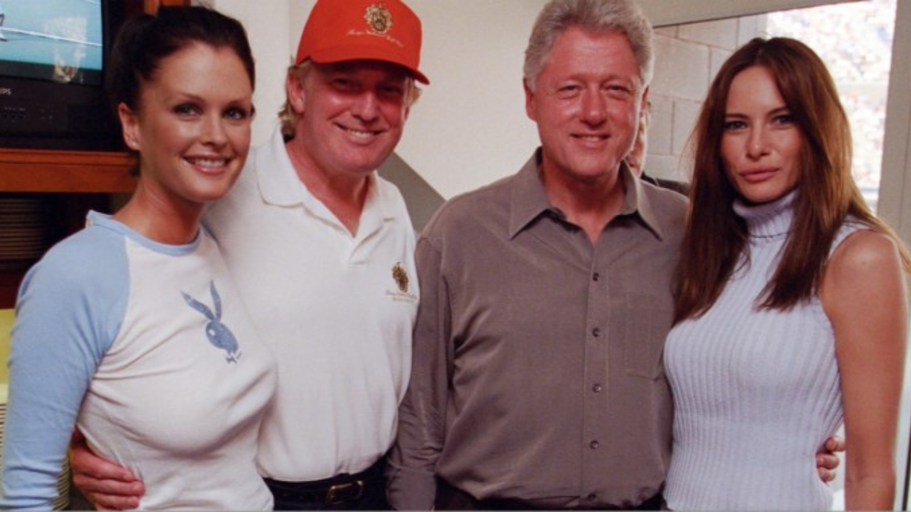 Bill Clinton dan Donald Trump