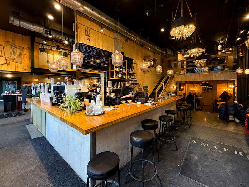 Maison Smith coffee shop in Quebec City, Quebec, Canada