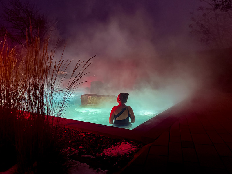 Lina Stock at Strom Spa in Quebec City