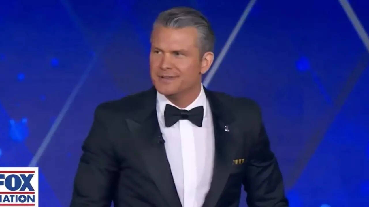 Pete Hegseth Tangkapan layar dari postingan di X)