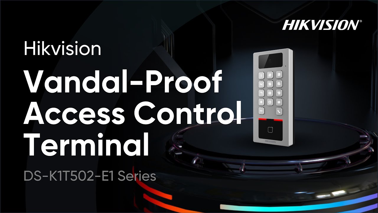 Terminal kontrol akses anti-perusak Seri DS-K1T502-E1

 – Beragampengetahuan