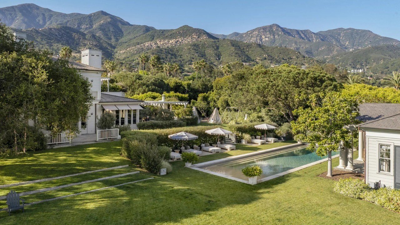 Rumah Adam Levine dan Behati Prinsloo di Montecito