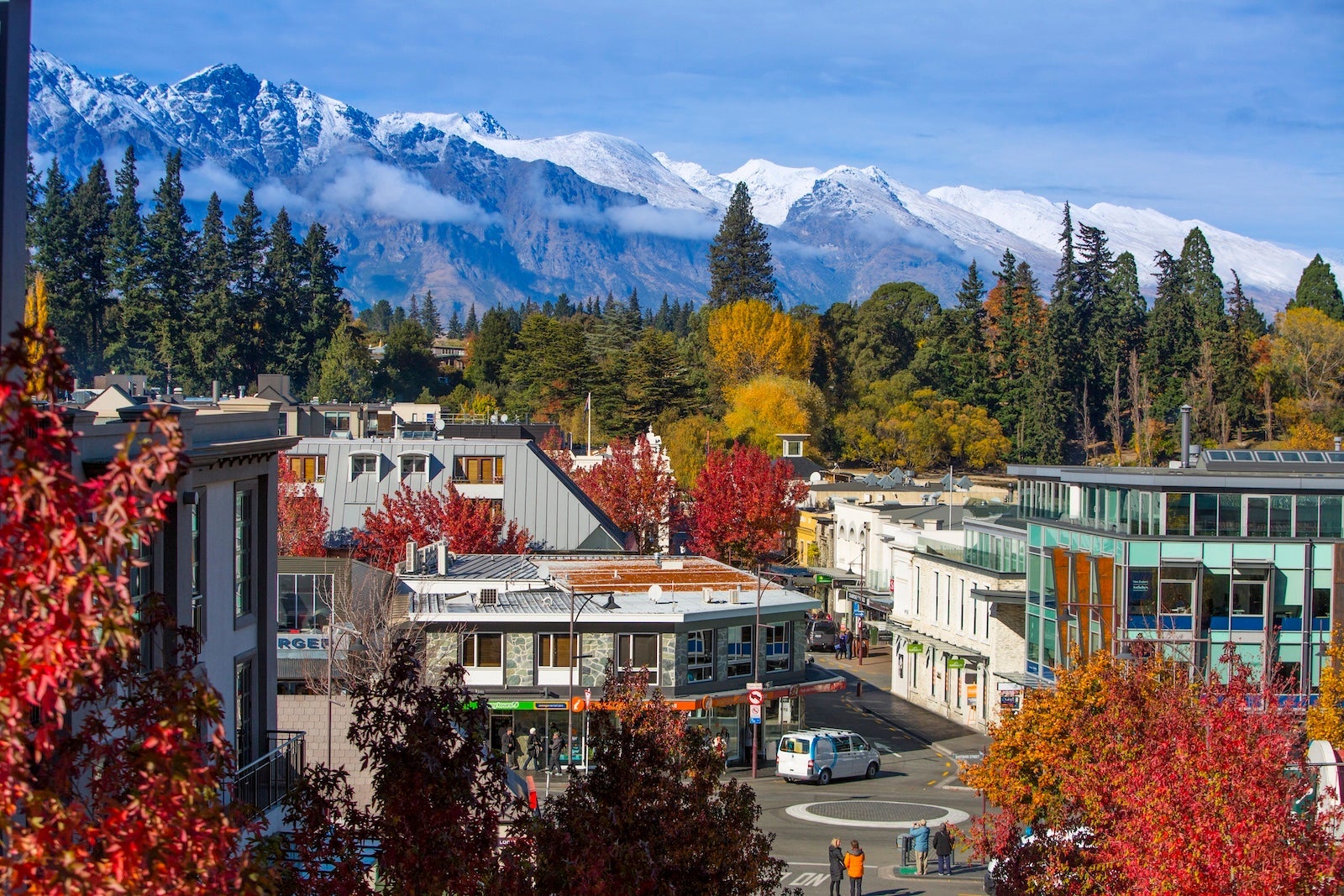 Musim gugur di Queenstown, Selandia Baru