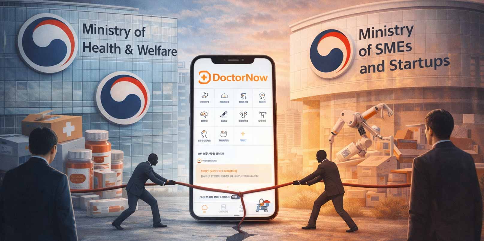 Kementerian Korea Selatan berselisih soal RUU DoctorNow, bergerak ke arah yang berlawanan – beragampengetahuan

 – Beragampengetahuan