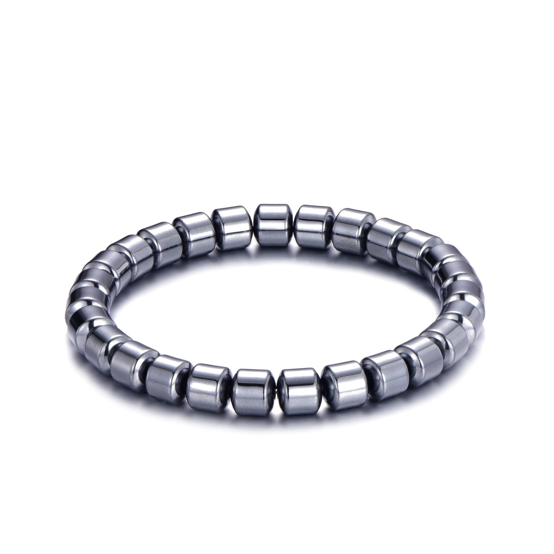 Gelang Peregangan Hematit Pria 455223