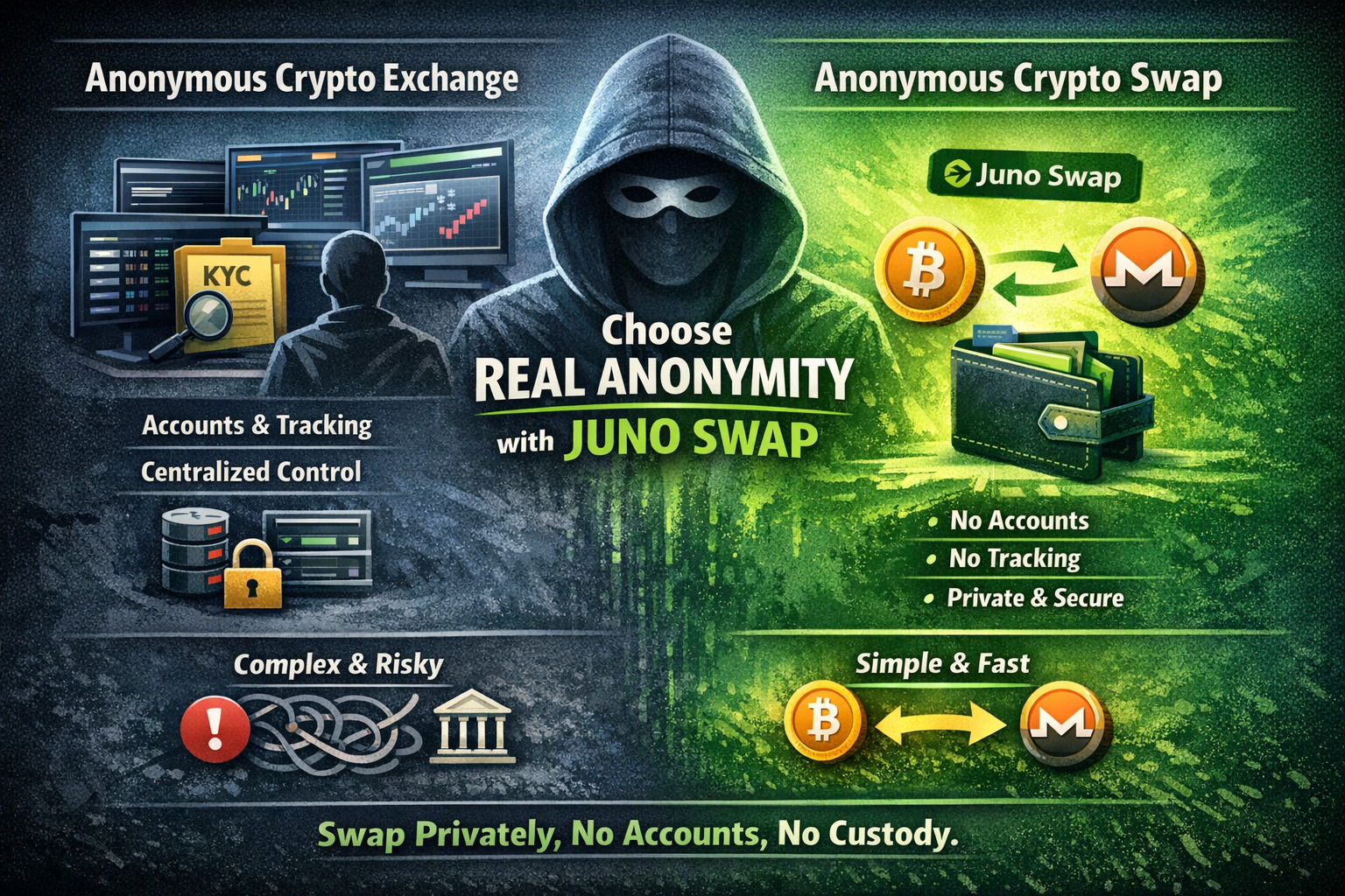 Pertukaran mata uang kripto anonim, pertukaran mata uang kripto anonim, dan cakupan penerapan pertukaran Juno

 – Beragampengetahuan