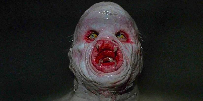 Fluke Man terendam air dari episode The-Host The X-Files