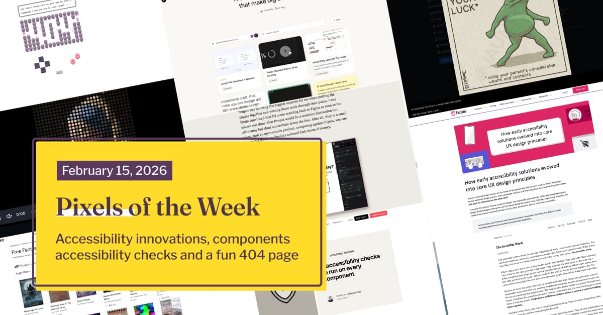 Pixels of the Week – February 15, 2026 by Stéphanie Walter – Beragampengetahuan.com