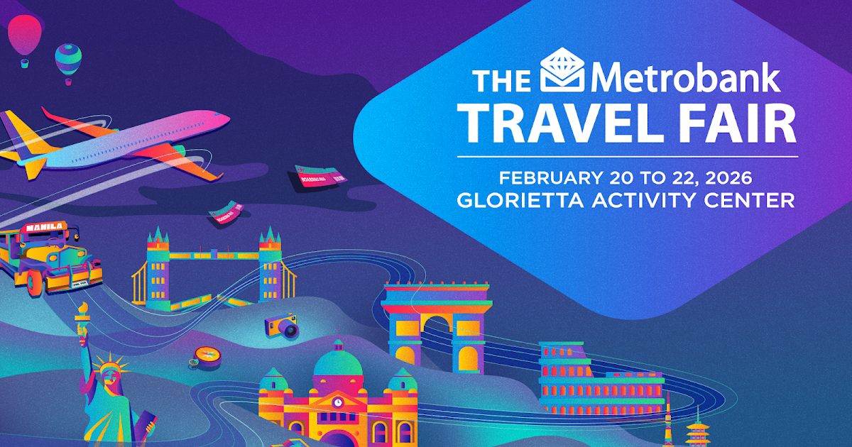 Siap dan Berangkat: Wujudkan rencana perjalanan 2026 Anda di Metrobank Travel Expo, 20-22 Februari

 – Beragampengetahuan