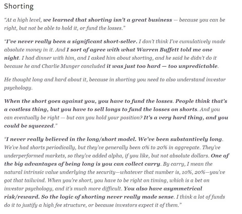 Christopher Horn tentang Penjualan Pendek

 – Beragampengetahuan