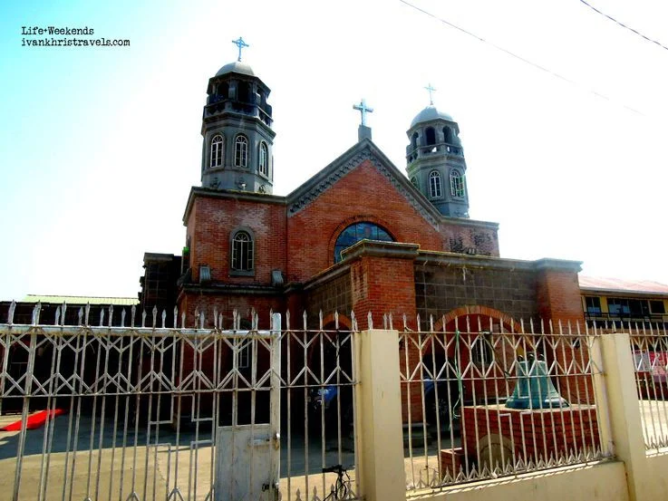 Façade of San Isidro Labrador Parish Church in San Isidro, Nueva Ecija