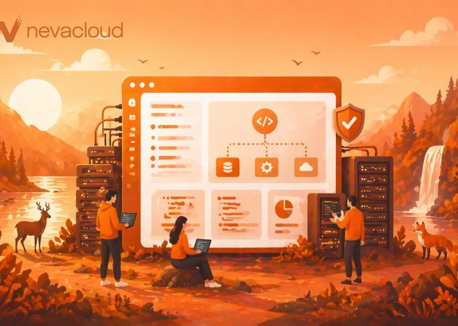 What happens in the backend when a visitor opens your website